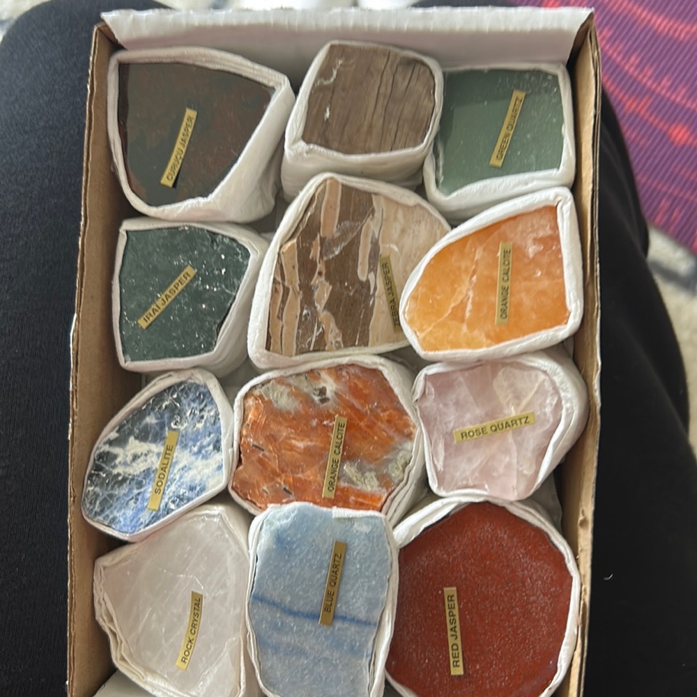 Healing Gemstones set 12 pieces total
